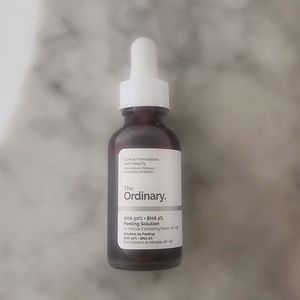 The ordinary AHA 30% and BHA 2%